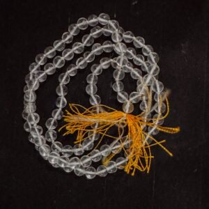 Pure Natural Sphatik Jaap Mala 108+1 Beads