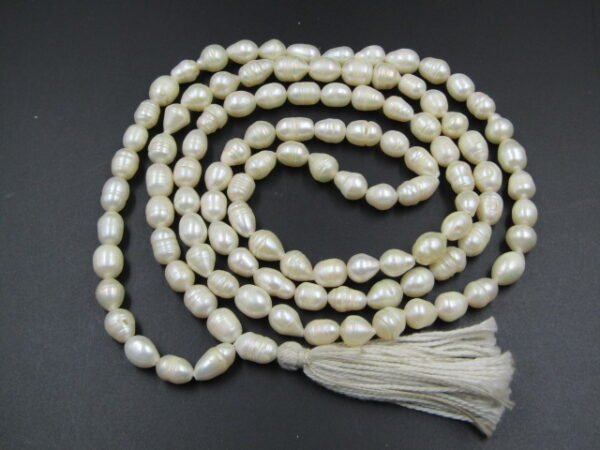 Pure Natural Genuine Moti Mala 108+1 Beads (WYSIWYG)