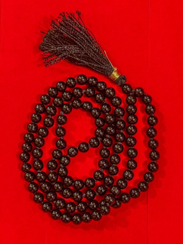 Pure Kala Hakik Mala 108 +1 ( 7 MM )