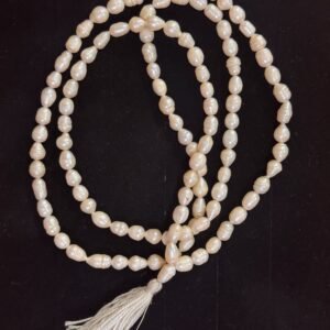 Pure Natural Genuine Moti Mala 108+1 Beads