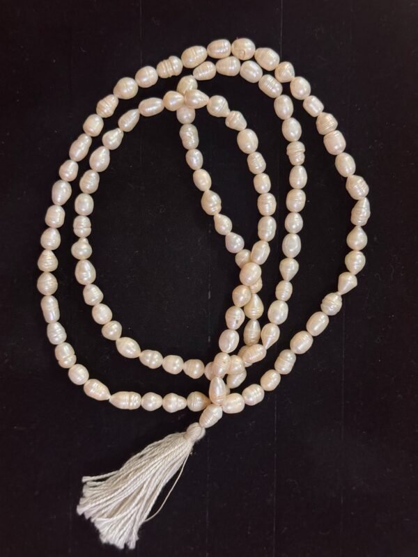 Pure Natural Genuine Moti Mala 108+1 Beads