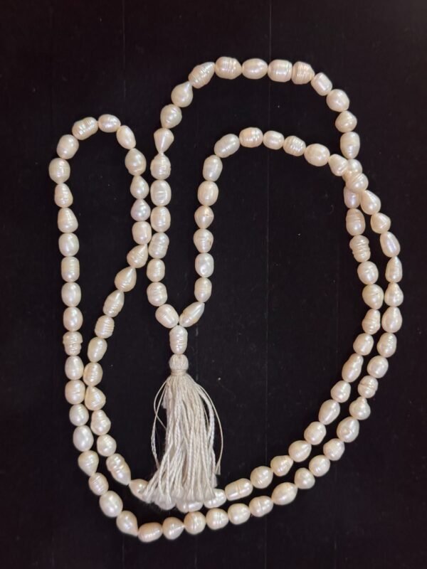 Pure Natural Genuine Moti Mala 108+1 Beads - Image 2
