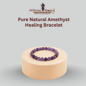 Pure Natural Amethyst Healing Bracelet
