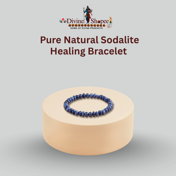 Pure Natural Sodalite Healing Bracelet